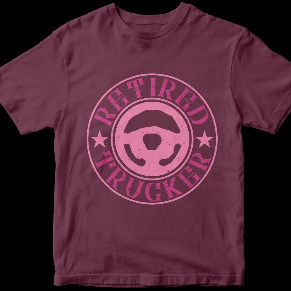 New Funny Truck Driver Apparel Gear Attire Short Sleeve Casual Work Shirt TShirt